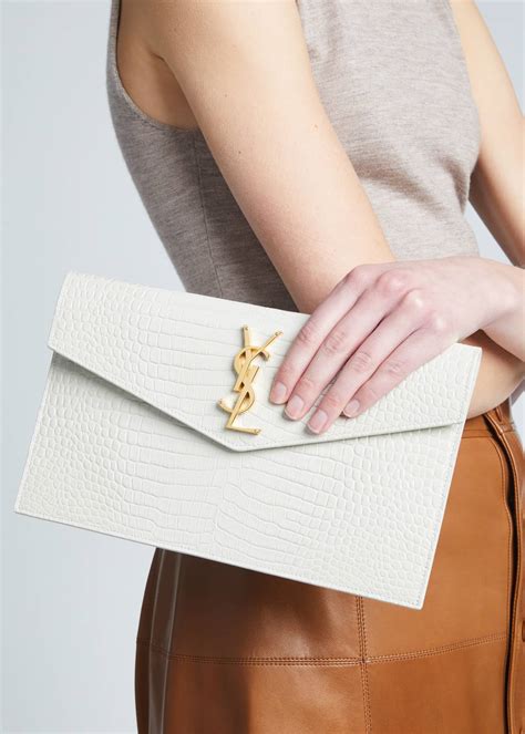 ysl clutch bag sale uk|ysl crocodile clutch.